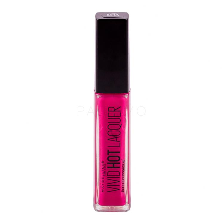 Maybelline Color Sensational Vivid Hot Laquer Lipgloss für Frauen 7,7 ml Farbton  68 Sassy