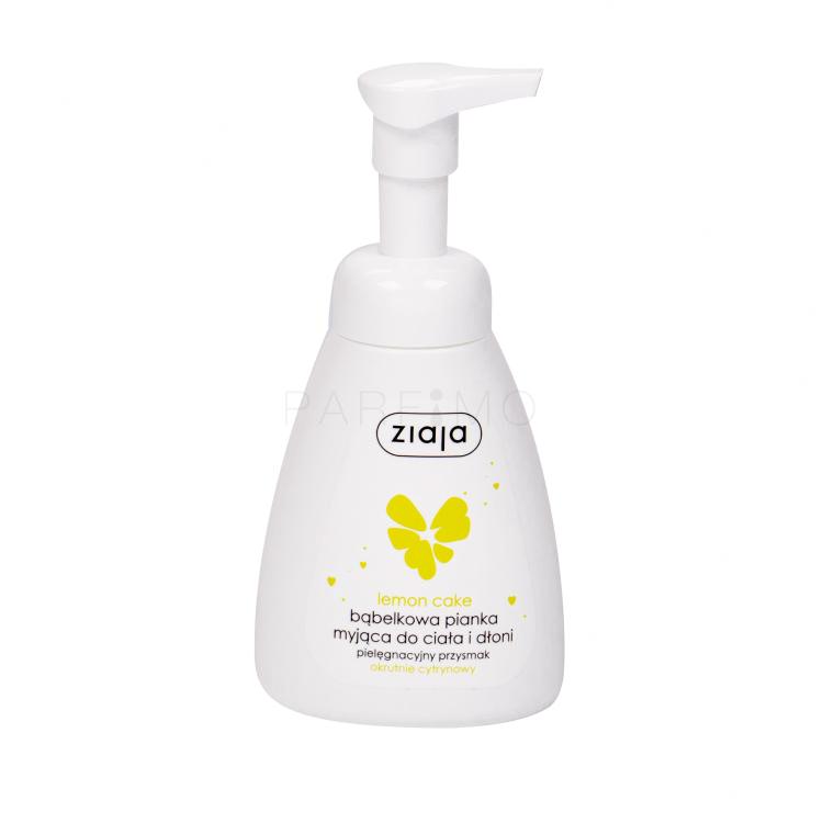 Ziaja Lemon Cake Hands &amp; Body Foam Wash Flüssigseife für Frauen 250 ml