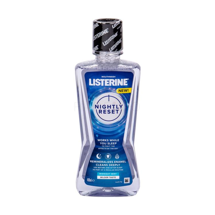 Listerine Advanced Nightly Reset Mild Taste Mouthwash Mundwasser 400 ml