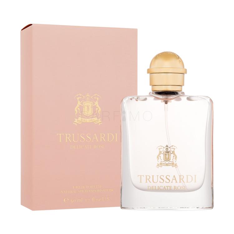 Trussardi Delicate Rose Eau de Toilette für Frauen 50 ml