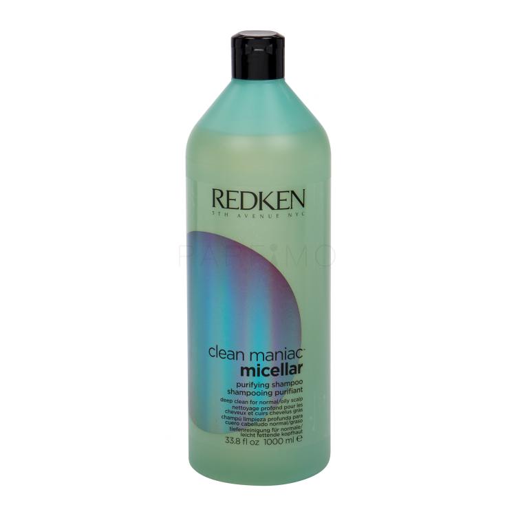 Redken Clean Maniac Micellar Shampoo für Frauen 1000 ml