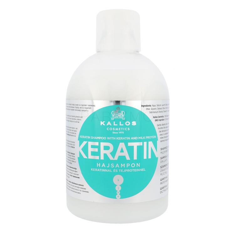 Kallos Cosmetics Keratin Shampoo für Frauen 1000 ml