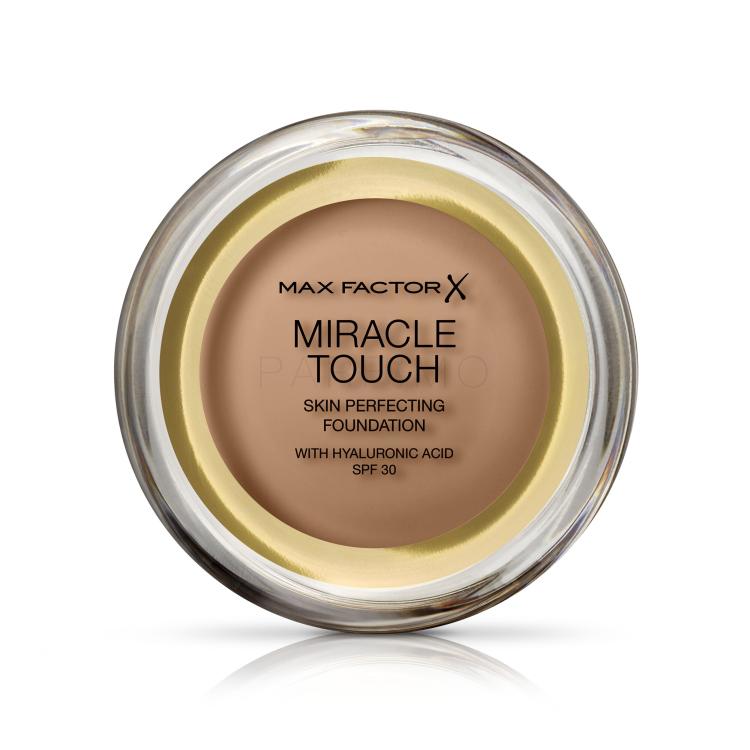 Max Factor Miracle Touch Skin Perfecting SPF30 Foundation für Frauen 11,5 g Farbton  083 Golden Tan