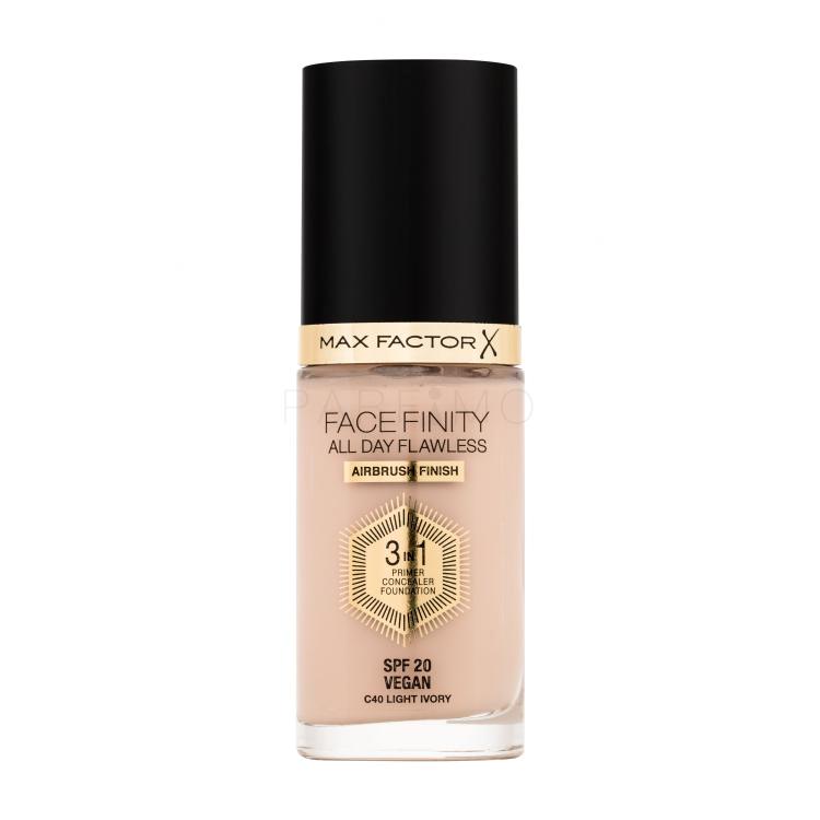 Max Factor Facefinity All Day Flawless SPF20 Foundation für Frauen 30 ml Farbton  C40 Light Ivory