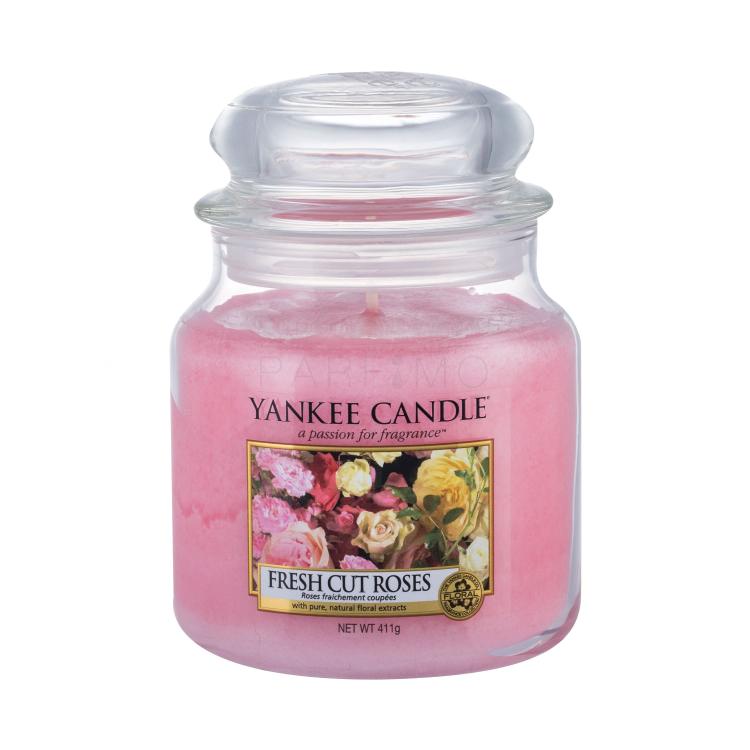 Yankee Candle Fresh Cut Roses Duftkerze 411 g