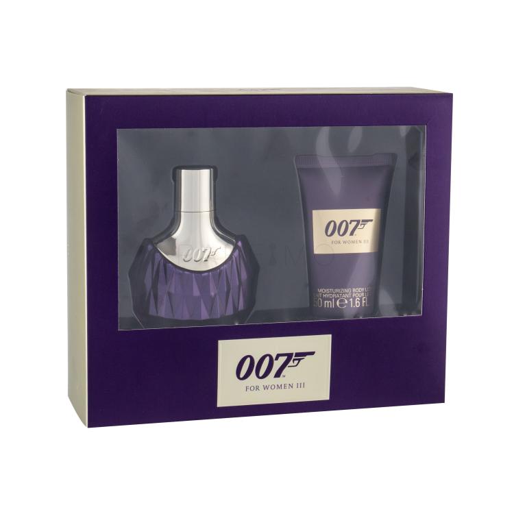 James Bond 007 James Bond 007 For Women III Geschenkset Edp 30 ml + Körpermilch 50 ml