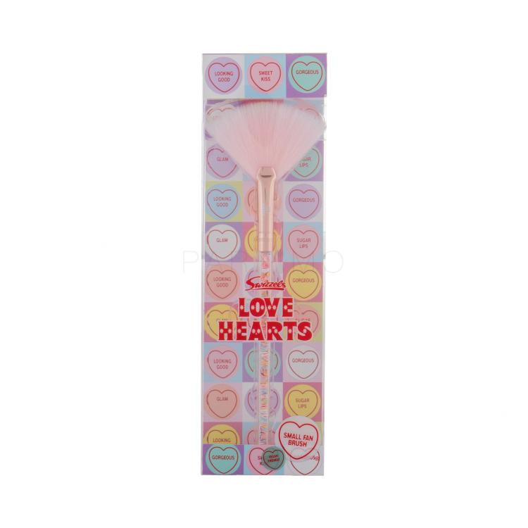 Swizzels Love Hearts Small Fan Brush Pinsel für Kinder 1 St.