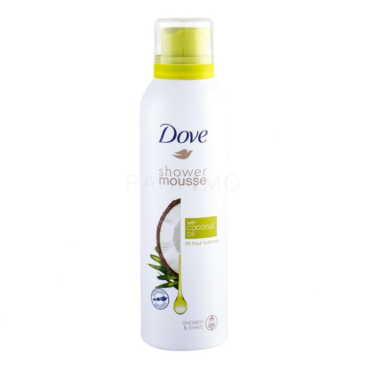 Dove Shower Mousse Coconut Oil Duschschaum für Frauen 200 ml
