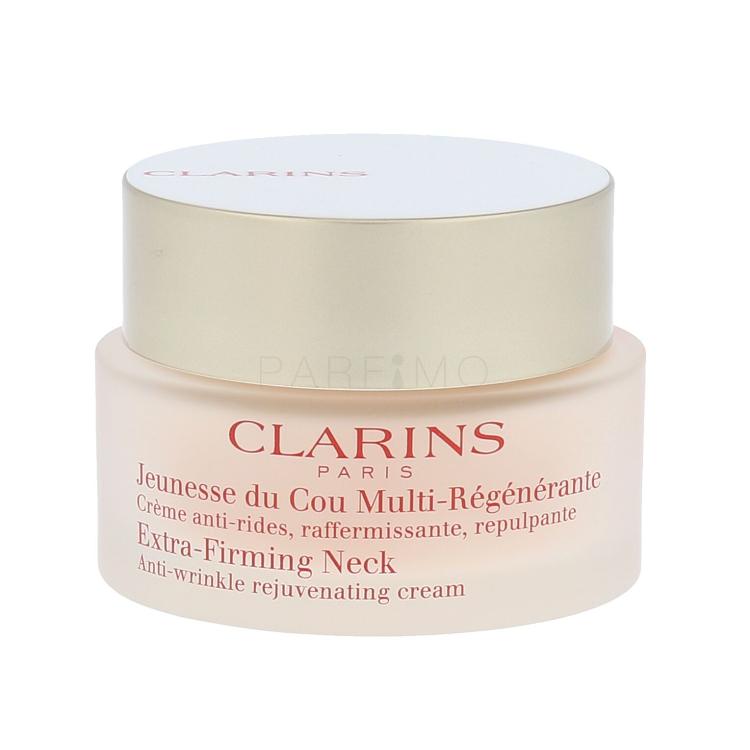 Clarins Extra-Firming Neck Anti-Wrinkle Rejuvenating Cream Creme für Hals &amp; Dekolleté für Frauen 50 ml