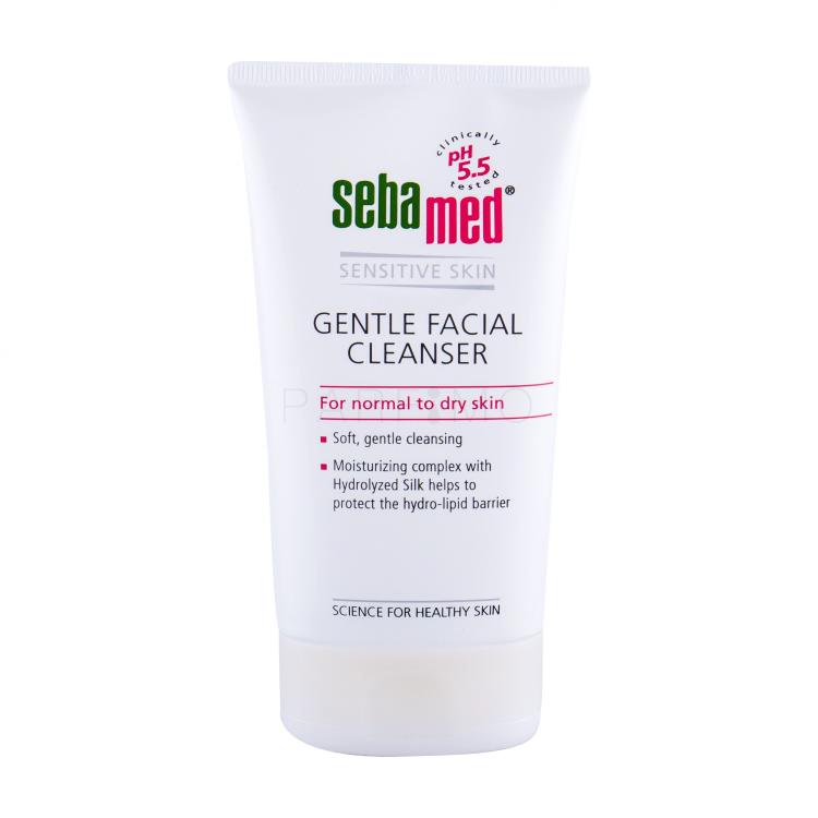 SebaMed Sensitive Skin Gentle Facial Cleanser Normal Skin Reinigungsgel für Frauen 150 ml