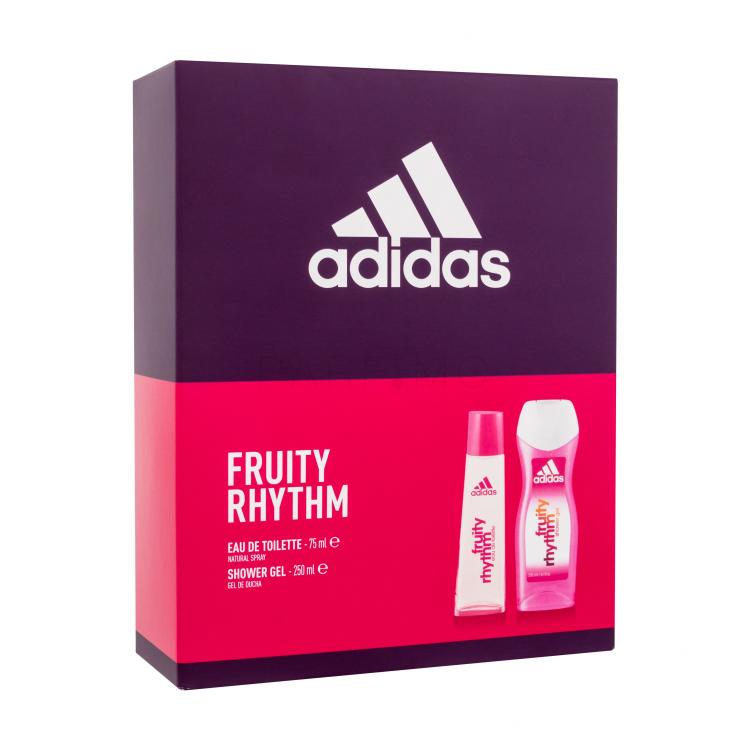 Adidas Fruity Rhythm For Women Geschenkset Edt 75 ml + Duschgel 250 ml