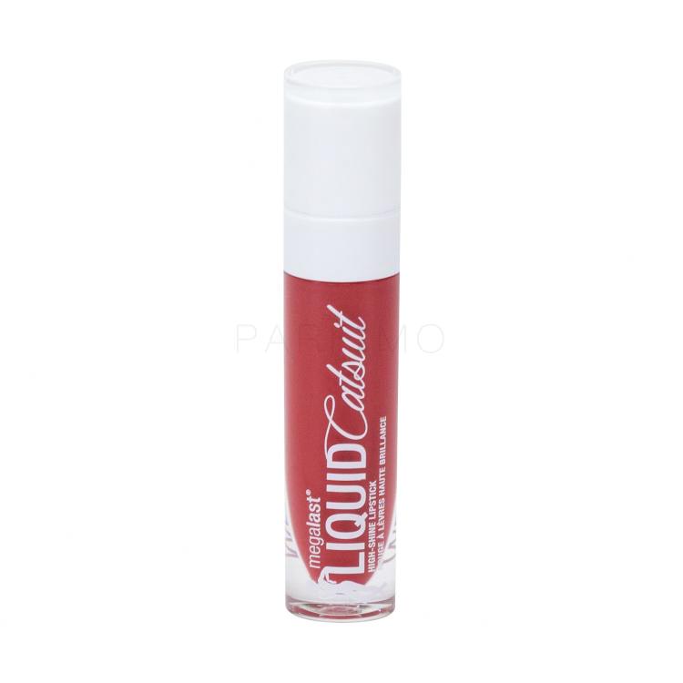 Wet n Wild MegaLast Liquid Catsuit High-Shine Lippenstift für Frauen 5,7 g Farbton  Bad Girl´s Club