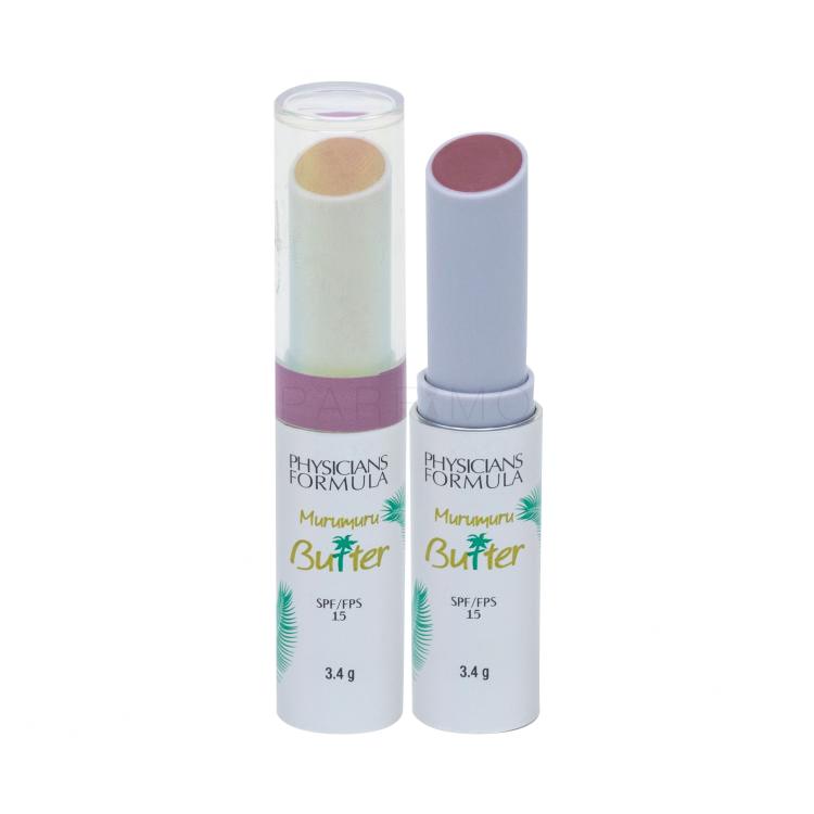 Physicians Formula Murumuru Butter Lip Cream SPF15 Lippenbalsam für Frauen 3,4 g Farbton  Mauvin´ To Brazil