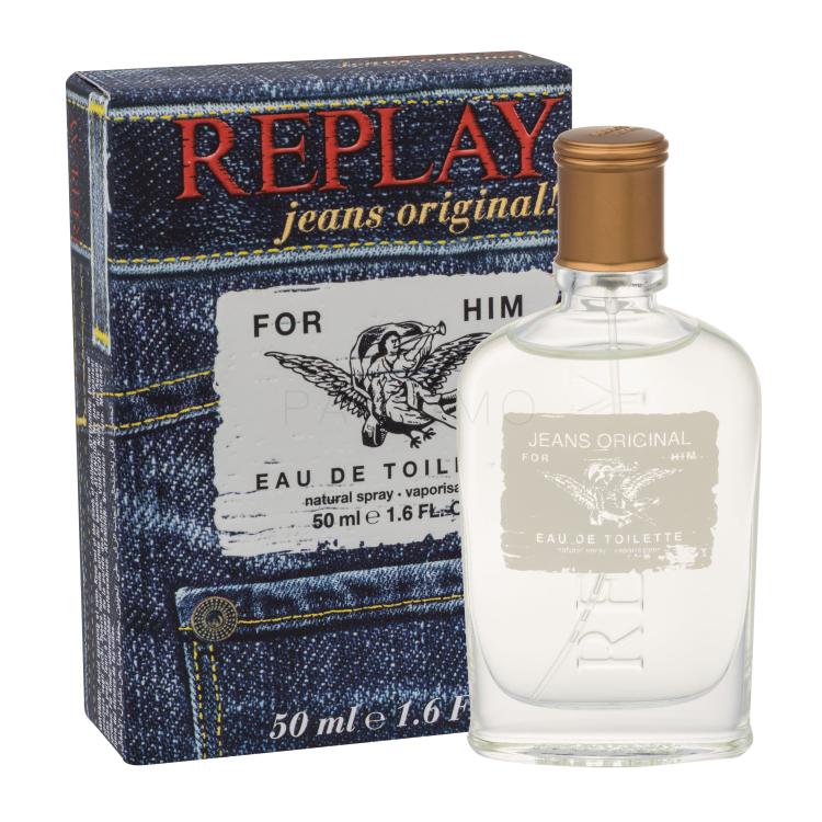 Replay Jeans Original! For Him Eau de Toilette für Herren 50 ml