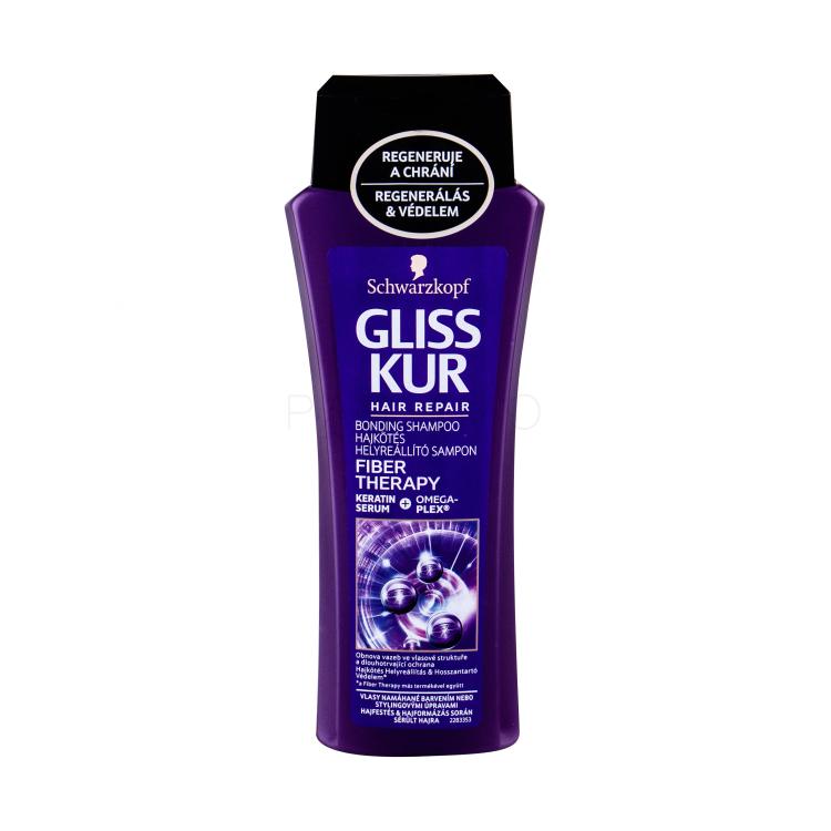 Schwarzkopf Gliss Fiber Therapy Shampoo für Frauen 250 ml