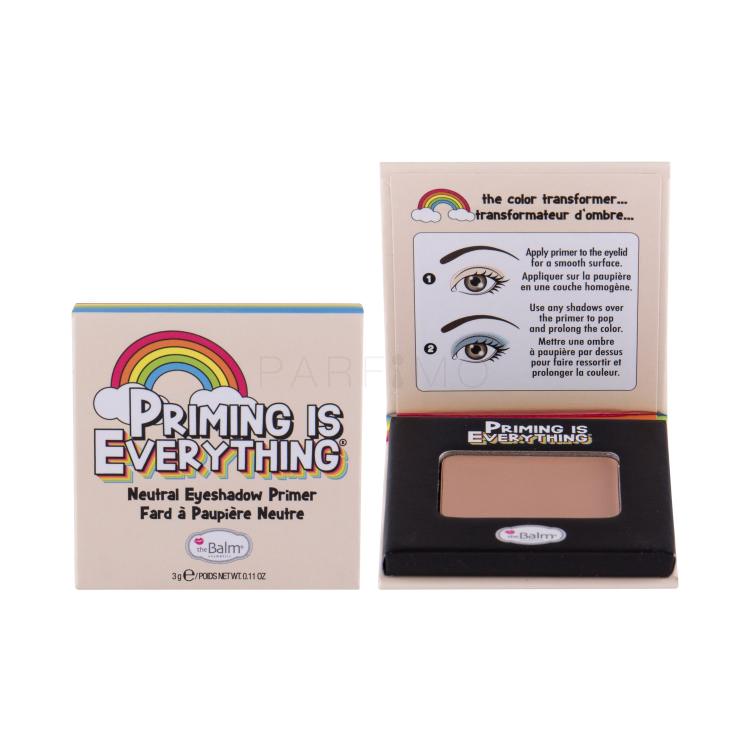 TheBalm Priming is Everything Mineral Eyeshadow Lidschatten für Frauen 0,57 g Farbton  Neutral