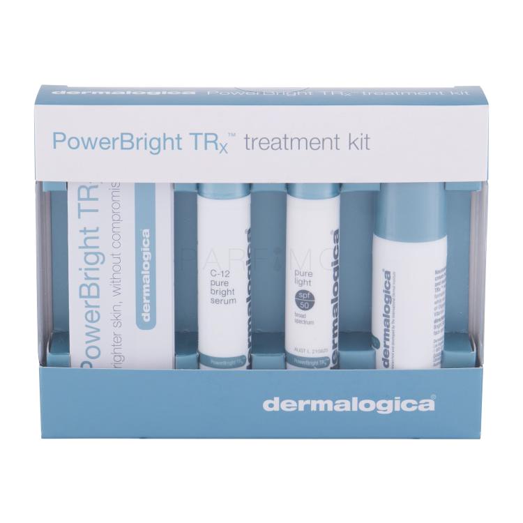 Dermalogica PowerBright TRx C -12 Pure Bright Geschenkset Gesichtsserum C-12 10 ml + Tagespflege SPF50 10 ml + Nachtpflege Pure Night 10 ml