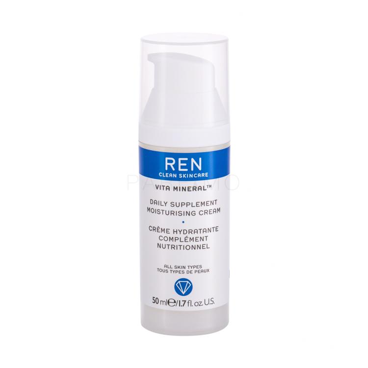 REN Clean Skincare Vita Mineral Daily Supplement Moisturising Tagescreme für Frauen 50 ml