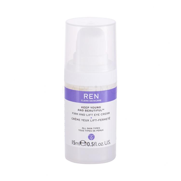 REN Clean Skincare Keep Young And Beautiful Firm And Lift Augencreme für Frauen 15 ml