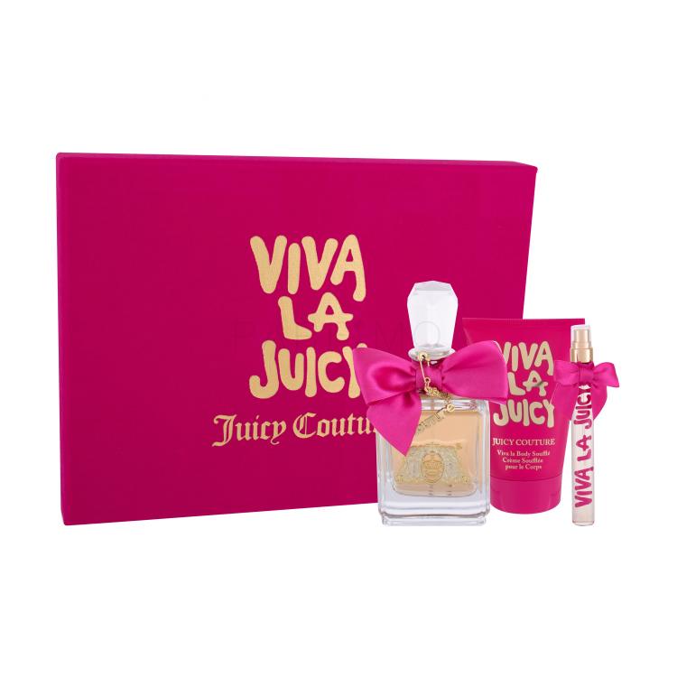 Juicy Couture Viva La Juicy Geschenkset Edp 100 ml + Edp 10 ml + Körpermilch 125 ml