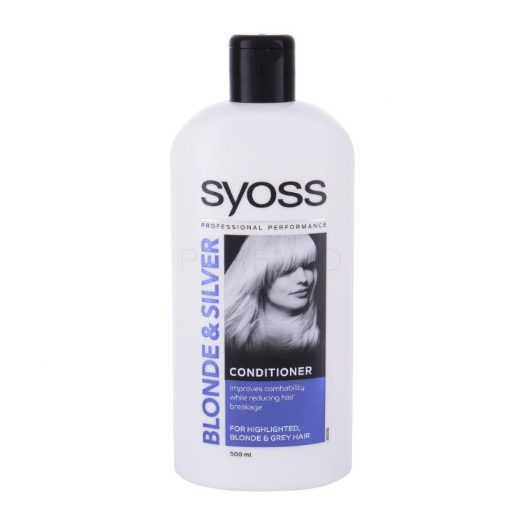 Syoss Blonde &amp; Silver Conditioner Conditioner für Frauen 500 ml