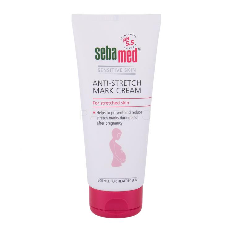 SebaMed Sensitive Skin Anti-Stretch Mark Cellulite &amp; Schwangerschaftsstreifen für Frauen 200 ml