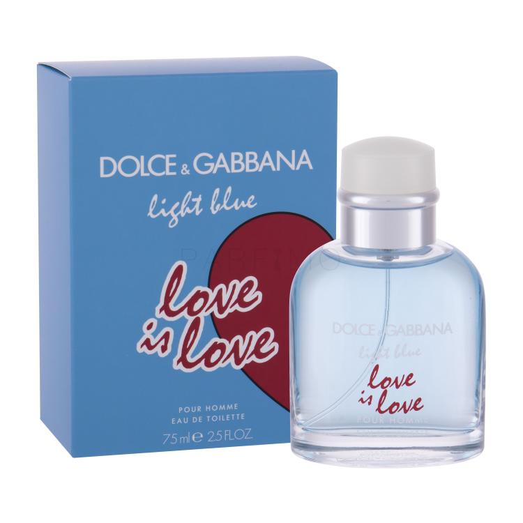 Dolce&amp;Gabbana Light Blue Love Is Love Eau de Toilette für Herren 75 ml