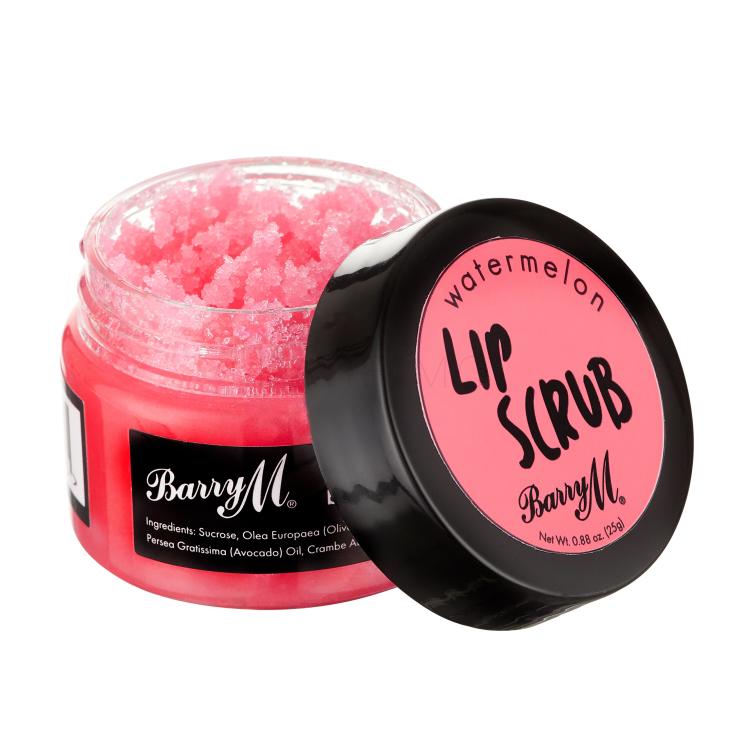 Barry M Lip Scrub Watermelon Peeling für Frauen 25 g