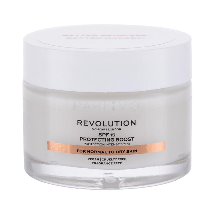 Revolution Skincare Moisture Cream Normal to Dry Skin SPF15 Tagescreme für Frauen 50 ml