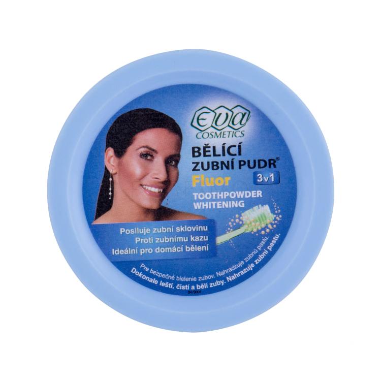 Eva Cosmetics Whitening Toothpowder Fluor Zahnbleaching 30 g