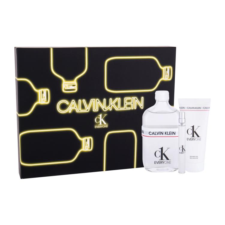 Calvin Klein CK Everyone Geschenkset Edt 200 ml + Edt 10 ml + Duschgel 100 ml