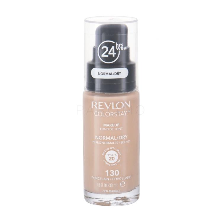 Revlon Colorstay Normal Dry Skin SPF20 Foundation für Frauen 30 ml Farbton  130 Porcelain