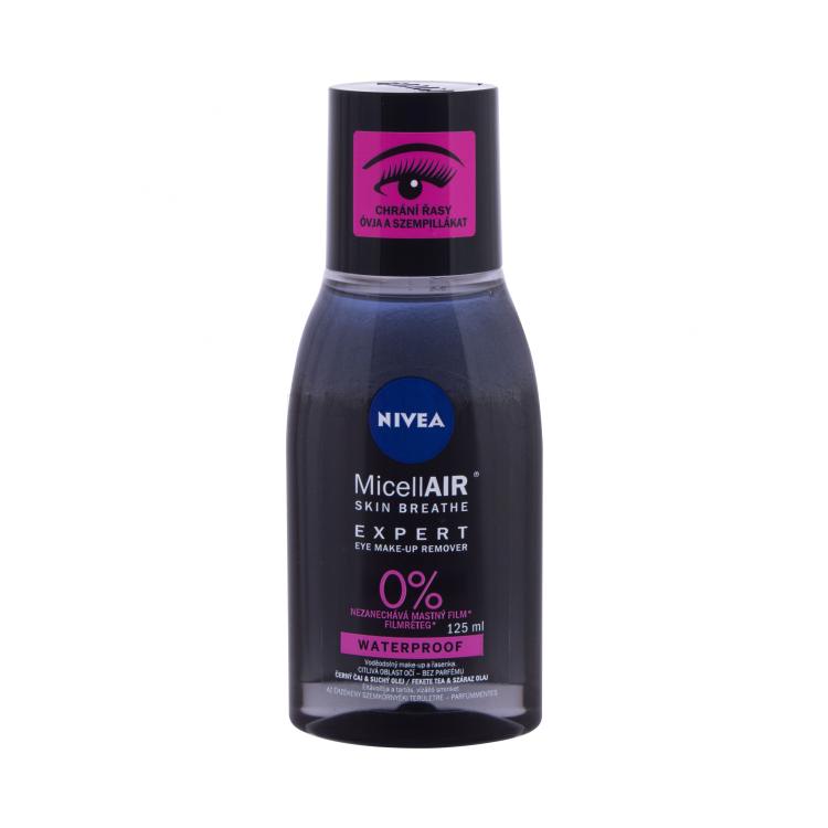 Nivea MicellAIR® Expert Waterproof Augen-Make-up-Entferner für Frauen 125 ml