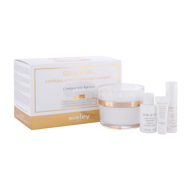 Sisley L´Integral Anti-Age Discovery Program Geschenkset Tagespflege L´Integral Anti-Age 50 ml + Gesichtstonikum Essential Skin Care Lotion 15 ml + Gesichtsserum L´Integral Anti-Age Firming Concentrated Serum 4 ml + Lippen- und Augencreme L´Integral Anti-Age Eye and Lip Contour Cream 2 ml