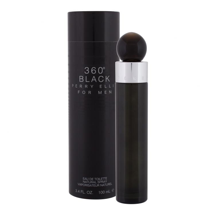 Perry Ellis 360° Black Eau de Toilette für Herren 100 ml