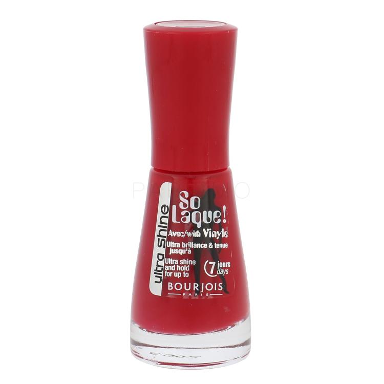 BOURJOIS Paris So Laque Ultra Shine Nagellack für Frauen 10 ml Farbton  24 Rouge Escarpin