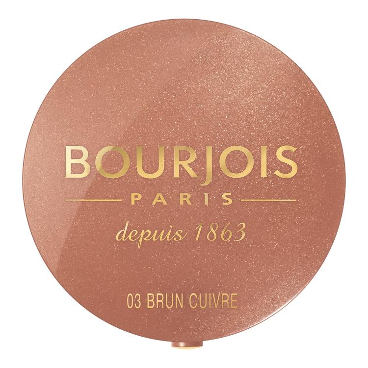 BOURJOIS Paris Little Round Pot Blush Rouge für Frauen 2,5 g Farbton  03 Brun Cuivré