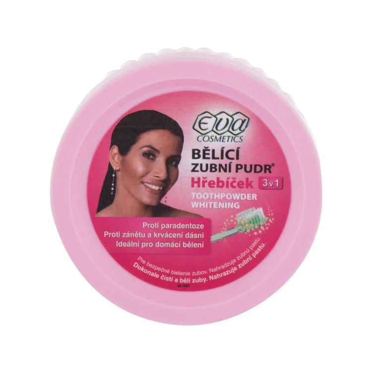 Eva Cosmetics Whitening Toothpowder Clove Zahnbleaching 30 g