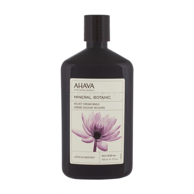 AHAVA Mineral Botanic Lotus &amp; Chestnut Duschcreme für Frauen 500 ml