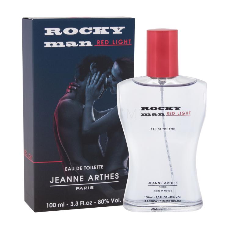 Jeanne Arthes Rocky Man Red Light Eau de Toilette für Herren 100 ml