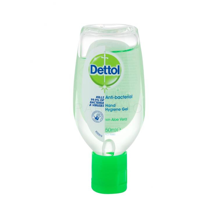 Dettol Antibacterial Hand Hygiene Gel Aloe Vera Antibakterielles Präparat 50 ml