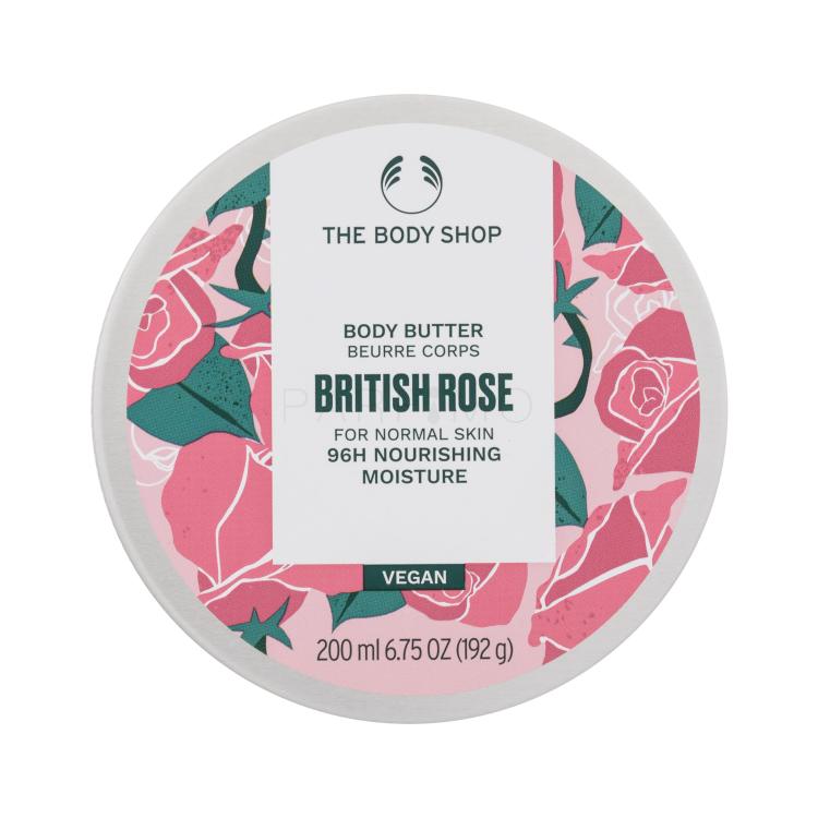 The Body Shop British Rose Körperbutter für Frauen 200 ml
