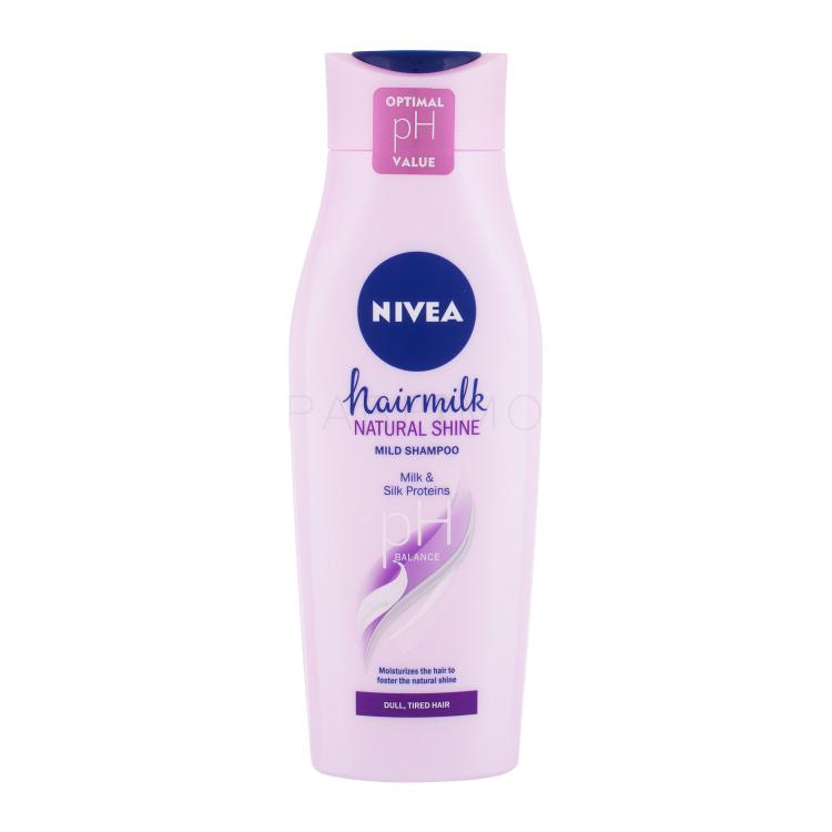 Nivea Hair Milk Shine Shampoo für Frauen 400 ml