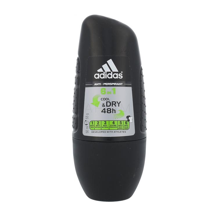Adidas 6in1 Cool &amp; Dry 48h Antiperspirant für Herren 50 ml