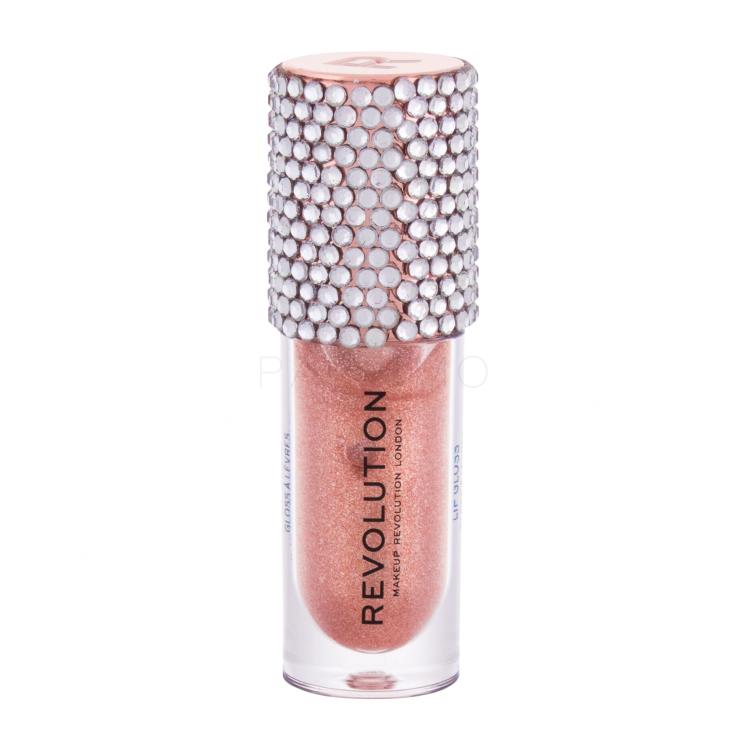 Makeup Revolution London Glamour Bling Bomb Lipgloss für Frauen 4,5 ml Farbton  Luxuriant