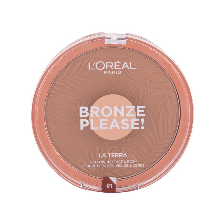 L&#039;Oréal Paris Bronze Please! Bronzer für Frauen 18 g Farbton  01