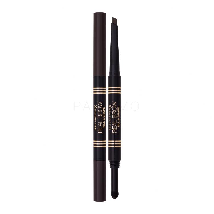 Max Factor Real Brow Fill &amp; Shape Augenbrauenstift für Frauen 0,6 g Farbton  004 Deep Brown