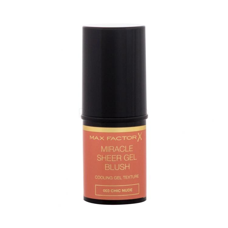 Max Factor Miracle Sheer Rouge für Frauen 8 g Farbton  003 Chic Nude