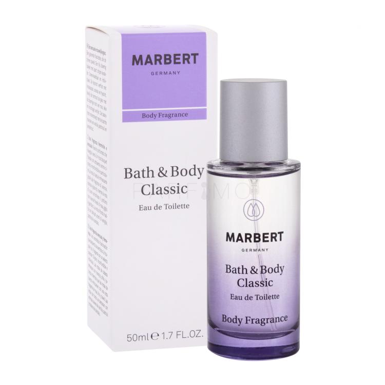 Marbert Bath &amp; Body Classic Eau de Toilette für Frauen 50 ml