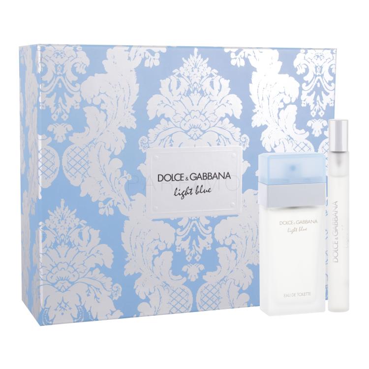 Dolce&amp;Gabbana Light Blue Geschenkset Edt 25 ml+ Edt 10 ml